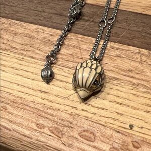 Kurt Geiger White and Silver Necklace